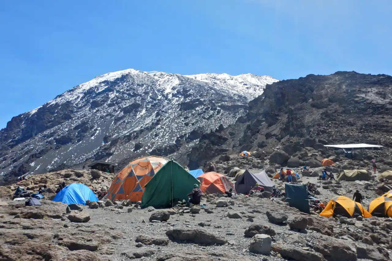 Barafu Camp, पर्वतीय कैंप