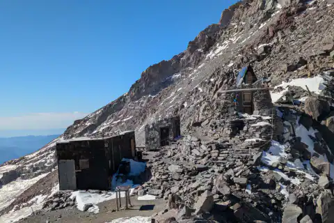 Mountain landscape: Camp Muir