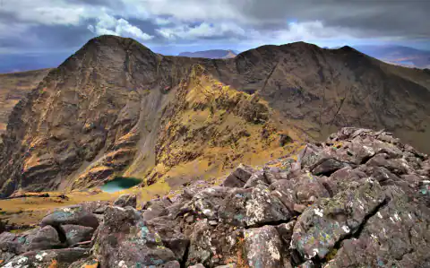 Paisaje de montaña: Carrauntoohil