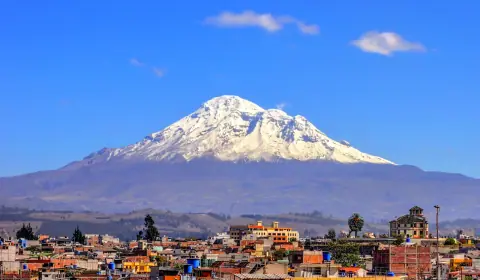 Mountain landscape: Chimborazo