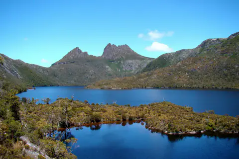 Paisaje de montaña: Cradle Mountain