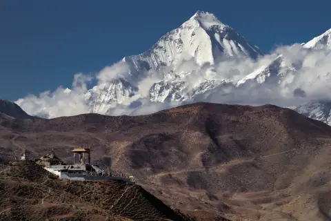 Mountain landscape: Dhaulagiri