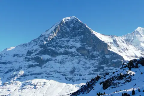 Mountain landscape: Eiger