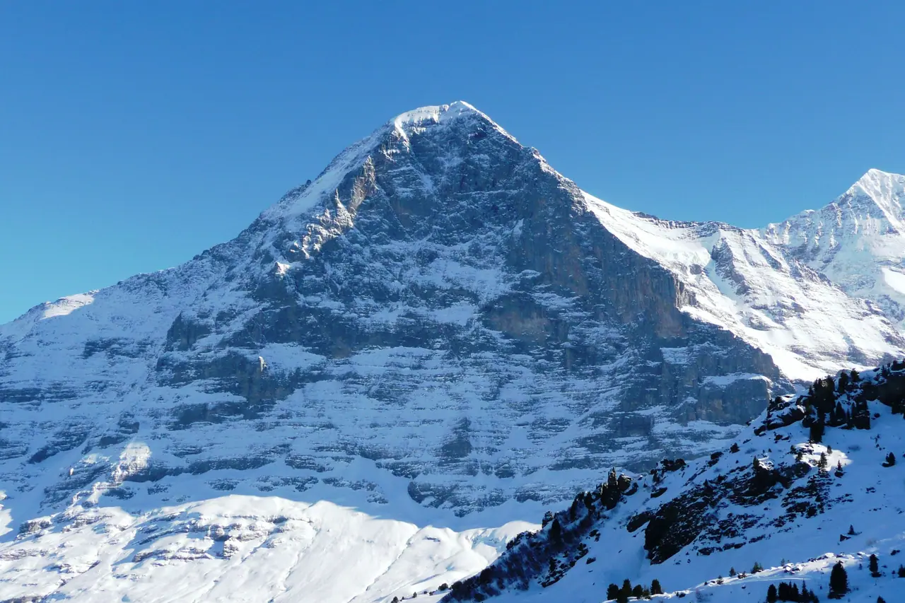 Mountain landscape: Eiger