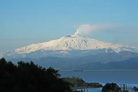 Mountain landscape: Etna