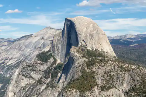 Paisaje de montaña: Half Dome