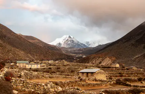 Paisaje de montaña: Island Peak