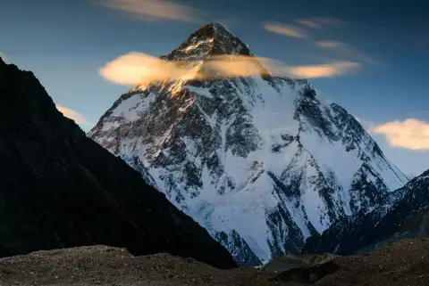 Mountain landscape: K2