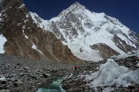 Mountain landscape: K2 Base Camp