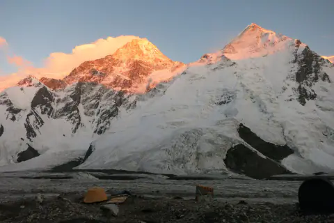 Mountain landscape: Khan Tengri