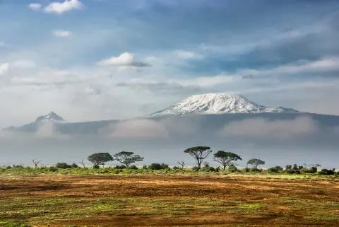 Mountain landscape: Kilimanjaro