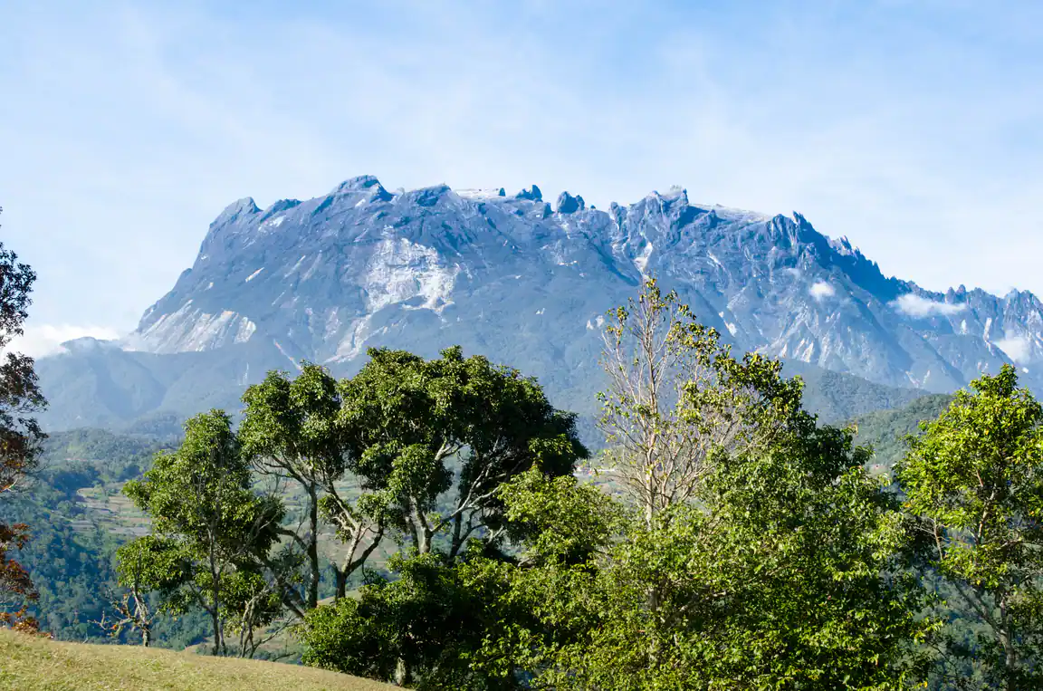 Paisaje de montaña: Kinabalu