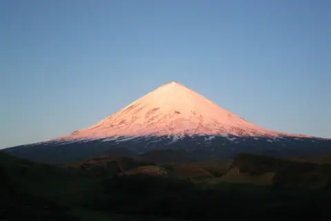 Mountain landscape: Klyuchevskaya Sopka