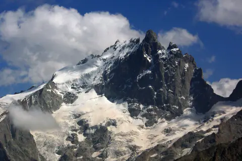 Paisaje de montaña: La Meije