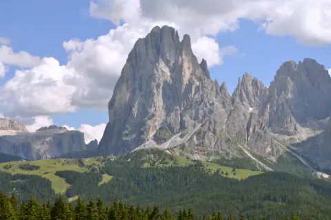 Paisaje de montaña: Langkofel