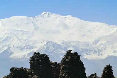 Mountain landscape: Lenin Peak