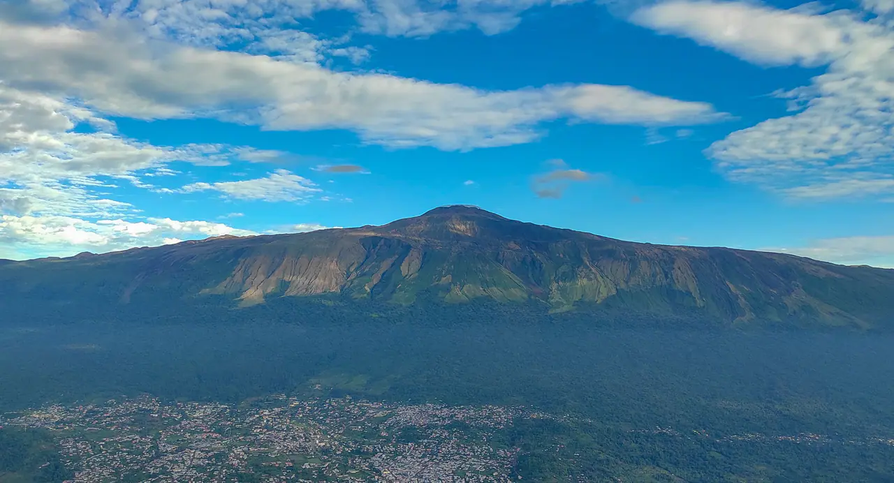 Paisaje de montaña: Mount Cameroon