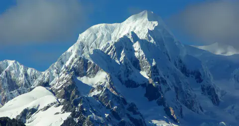 Paisaje de montaña: Mount Tasman