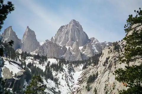 Mountain landscape: Mount Whitney
