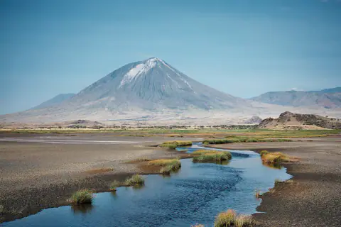 Paisaje de montaña: Ol Doinyo Lengai