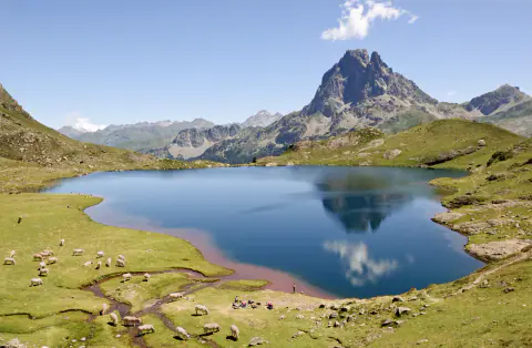 Paisaje de montaña: Pic du Midi d'Ossau