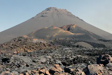 Paisaje de montaña: Pico do Fogo