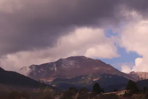 Paisaje de montaña: Pikes Peak