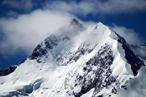 Paisaje de montaña: Piz Bernina