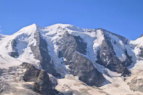 Paisaje de montaña: Piz Palü