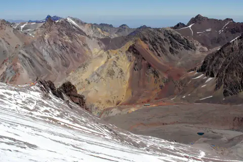 Mountain landscape: Plaza de Mulas