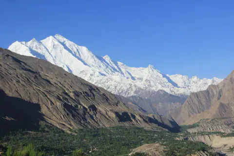 Mountain landscape: Rakaposhi