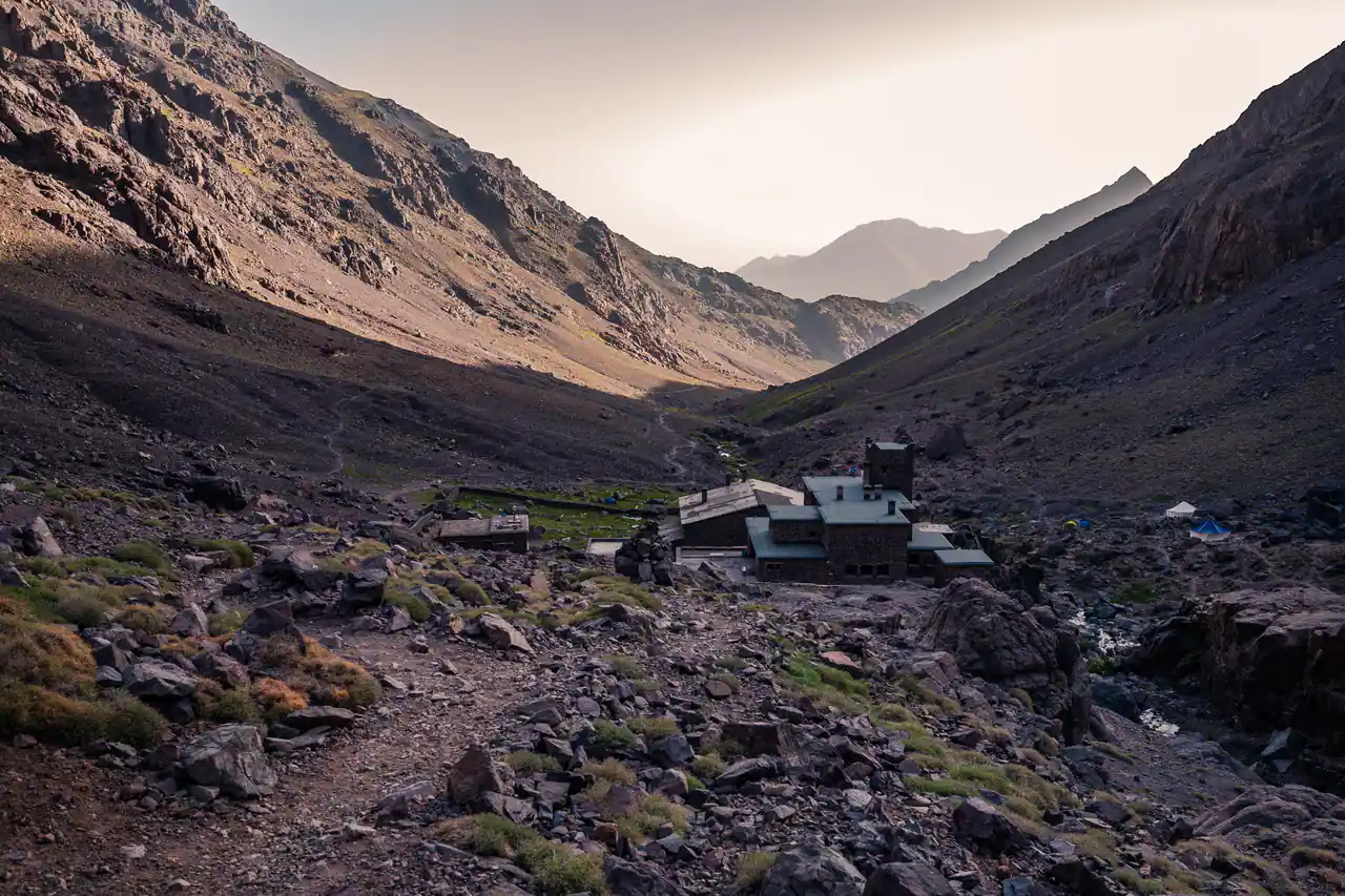 Refuge du Toubkal, strehë malore