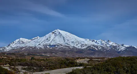 Mountain landscape: Ruapehu