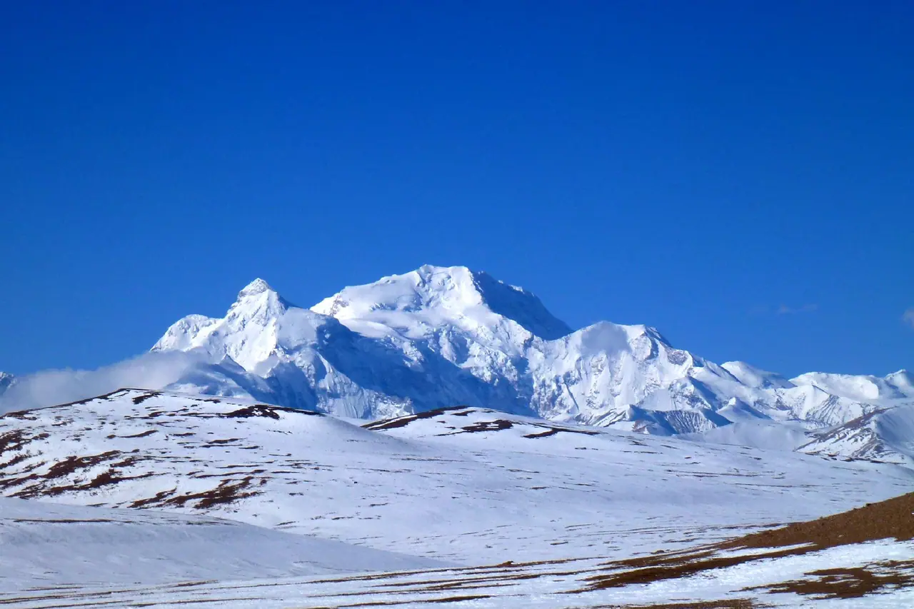 Paysage de montagne : Shishapangma