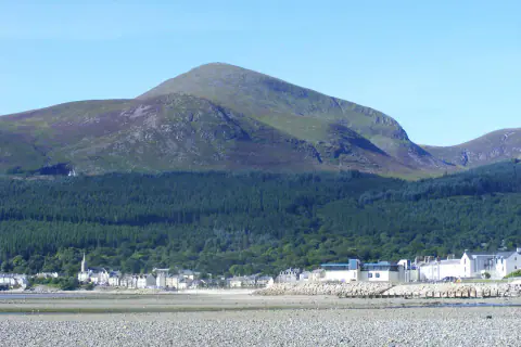 Paisaje de montaña: Slieve Donard