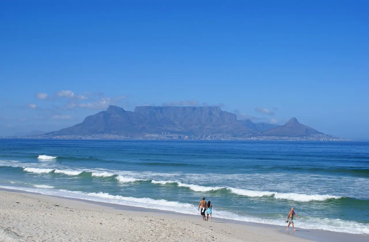 Paysage de montagne : Table Mountain