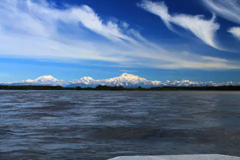 Paisaje de montaña: Talkeetna