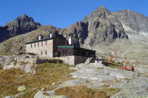 Paisaje de montaña: Téryho chata