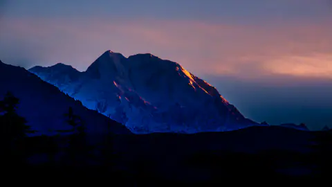 Mountain landscape: Tirich Mir
