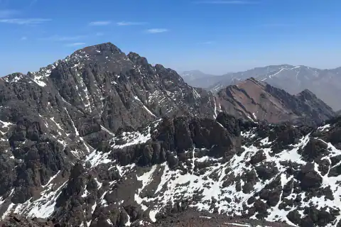 Mountain landscape: Toubkal