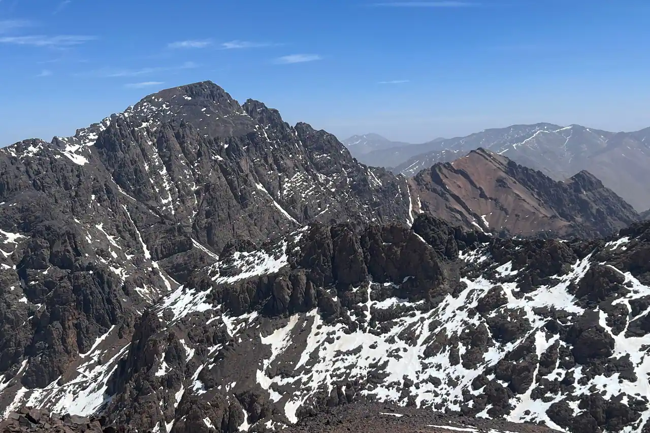 山地风景：Toubkal