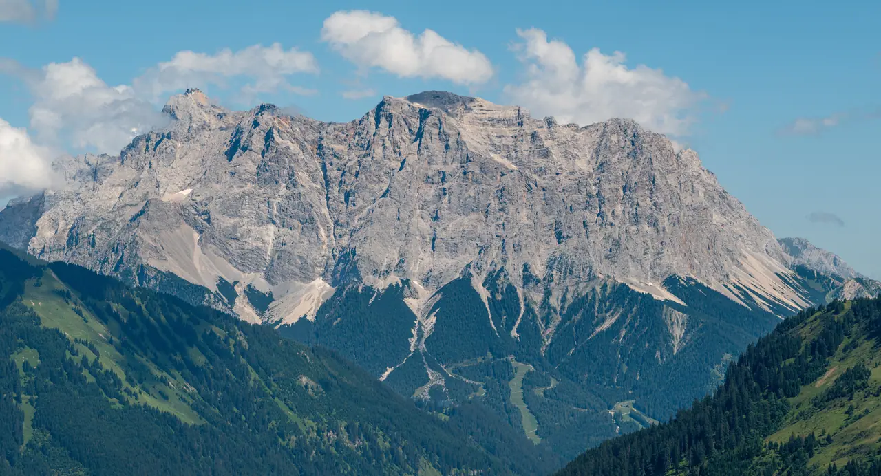 Paisaje de montaña: Zugspitze