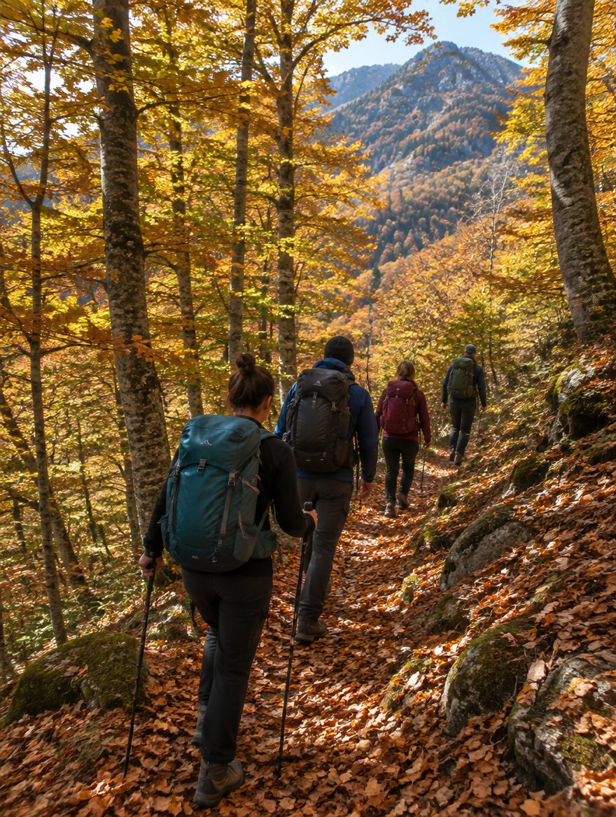 Hiking in the mountains of Kosovo