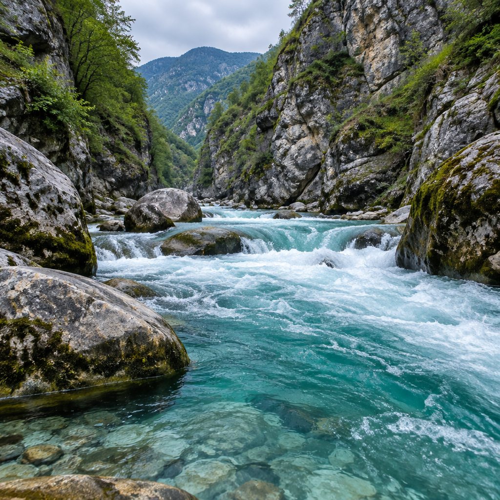 Water adventures in the mountains of Kosovo
